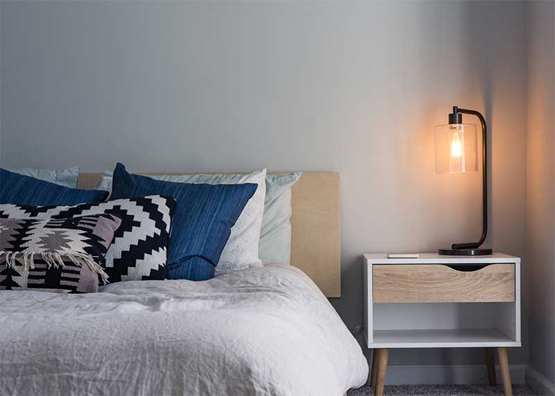 Tercer dormitorio con cama individual